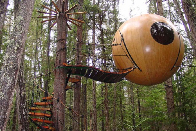 Free Spirit Spheres- Vancouver Island, Canada